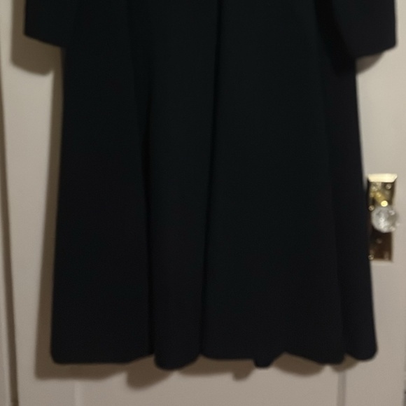 Women’s size 2 Giorgio Armani full length black wool coat - Picture 6 of 6